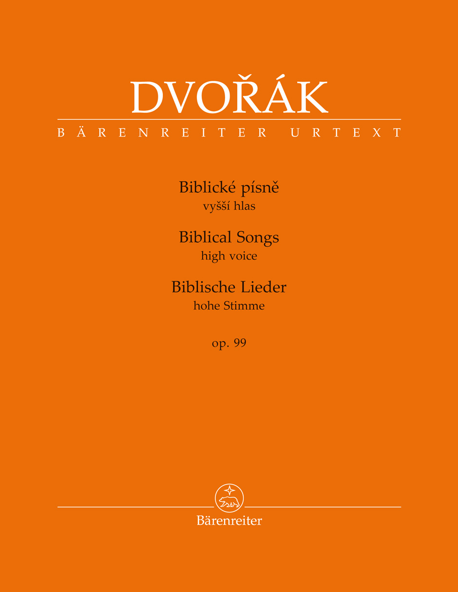Vorderes Coverbild Biblische Lieder op. 99