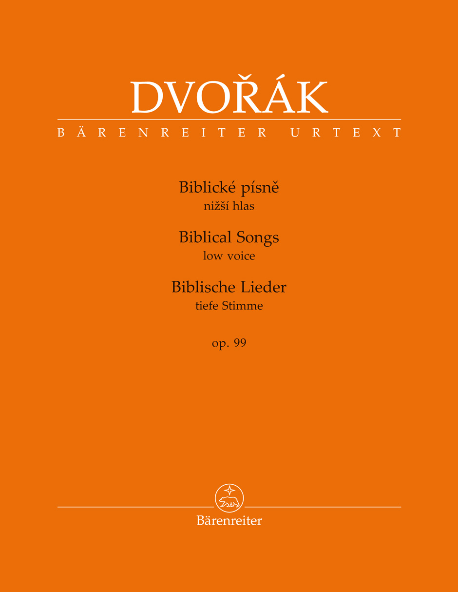 Vorderes Coverbild Biblische Lieder op. 99