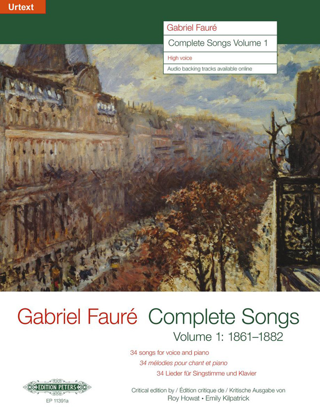 Vorderes Coverbild Complete Songs / Sämtliche Lieder, Band 1 (1861–1882)