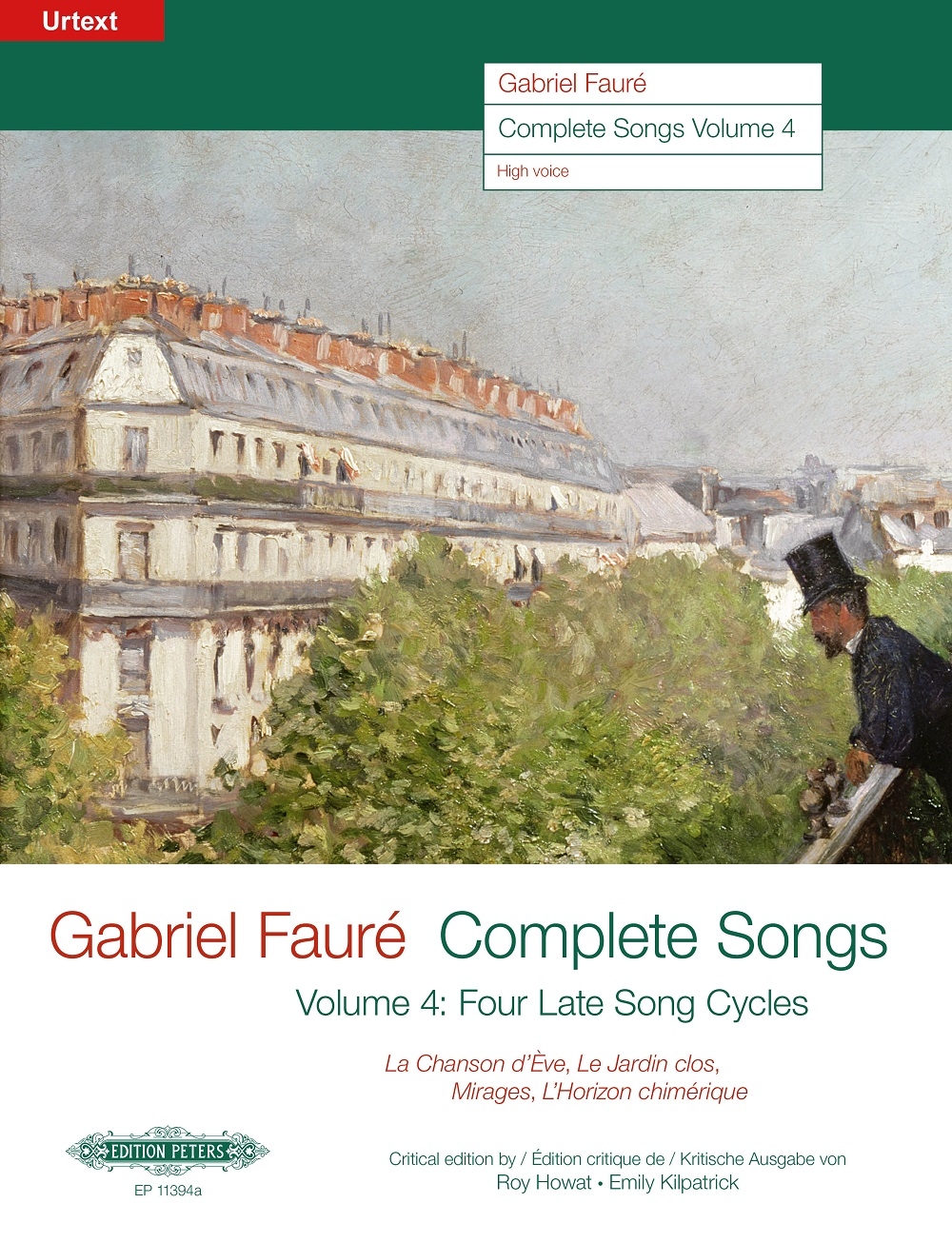 Vorderes Coverbild Complete Songs / Sämtliche Lieder, Band 4 (1906–1921)