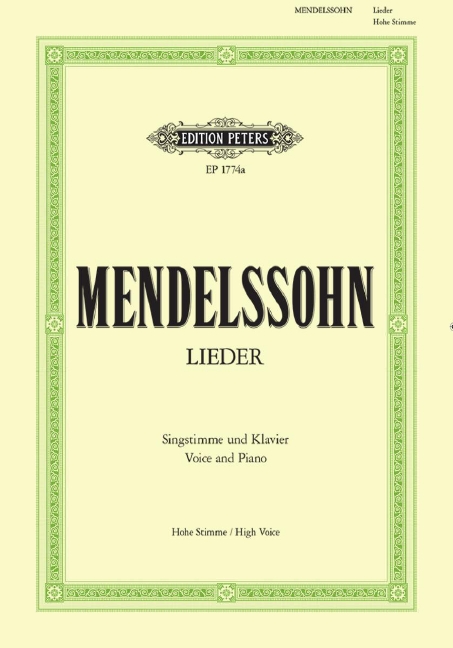 Vorderes Coverbild Lieder
