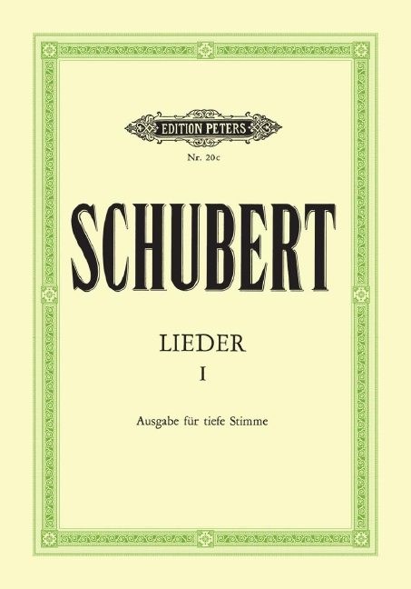 Vorderes Coverbild Lieder, Band 1