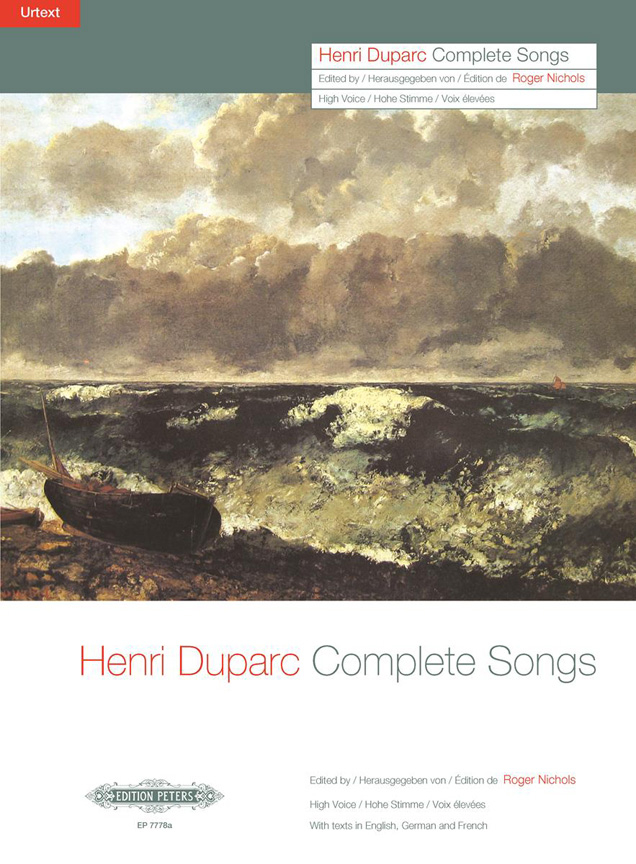 Vorderes Coverbild Complete Songs (Sämtliche Lieder) für Singstimme und Klavier