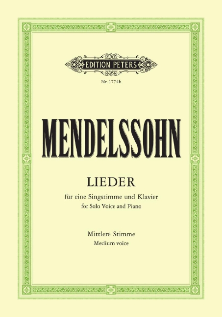 Vorderes Coverbild Lieder