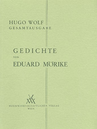 Vorderes Coverbild Gedichte von Eduard Mörike
