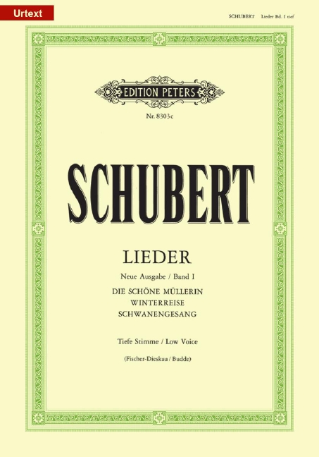 Vorderes Coverbild Lieder, Band 1