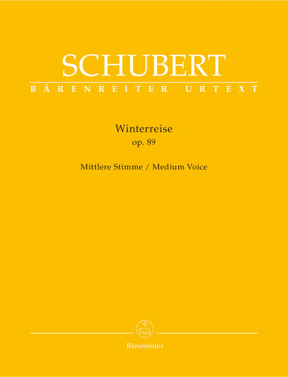 Vorderes Coverbild Winterreise op. 89 D 911
