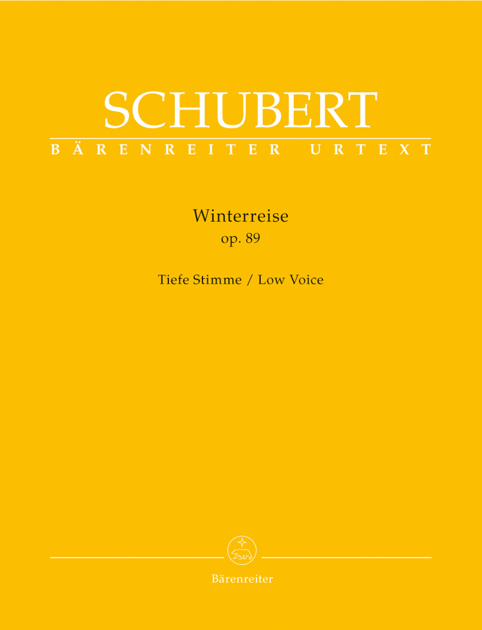 Anderes Coverbild Winterreise op. 89 D 911