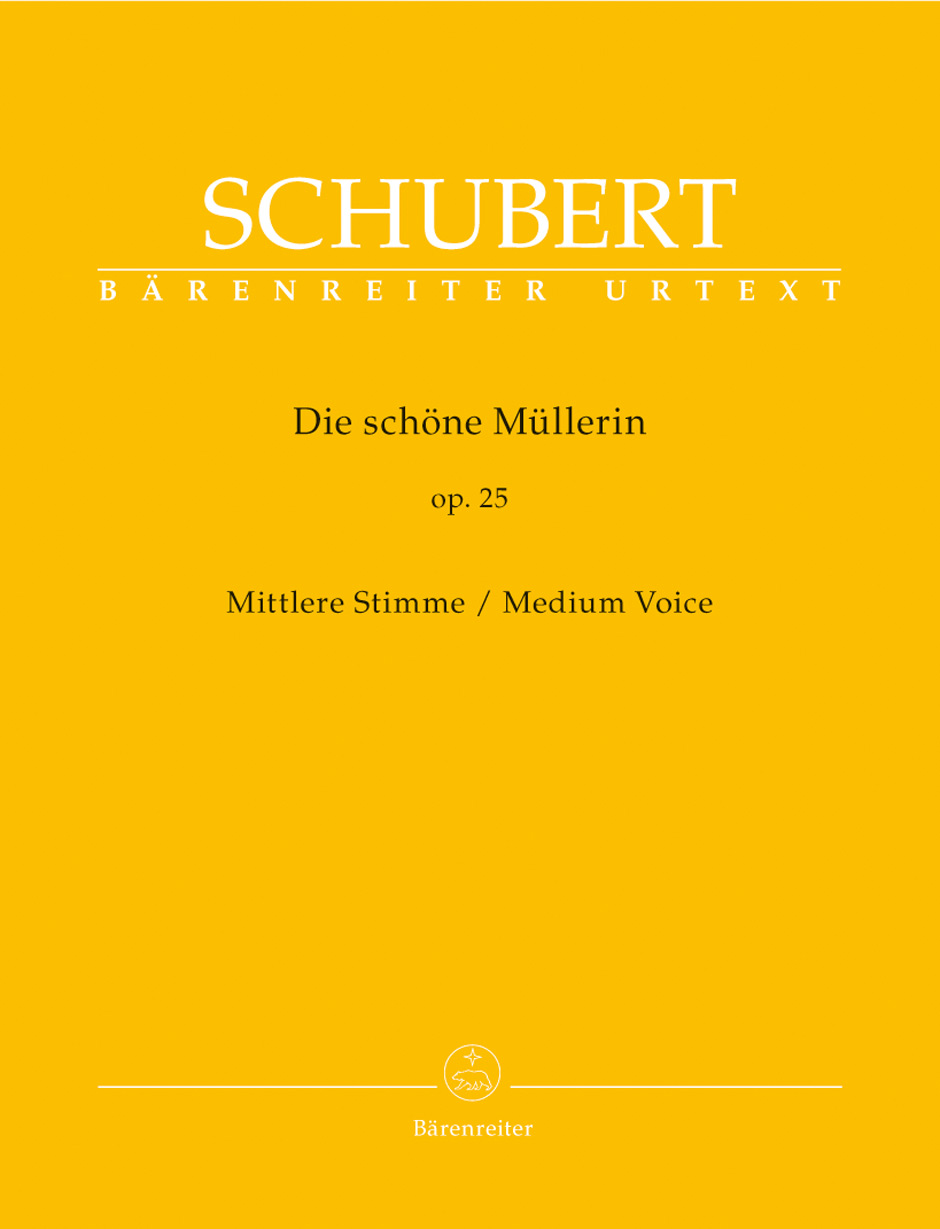 Vorderes Coverbild Die schöne Müllerin op. 25 D 795