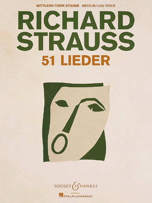 Vorderes Coverbild 51 Lieder - Mittlere/Tiefe Stimme
