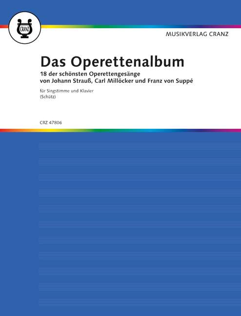 Vorderes Coverbild Das Operettenalbum