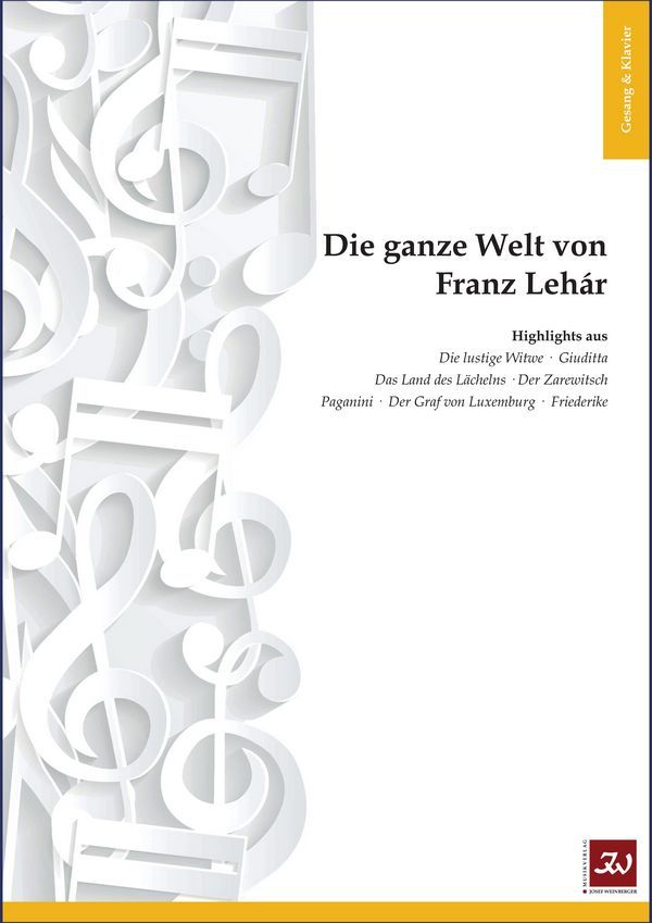 Vorderes Coverbild Die ganze Welt von Franz Lehár