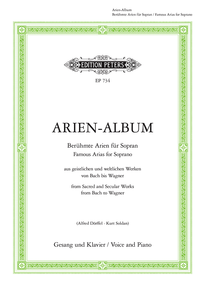 Vorderes Coverbild Arien-Album - Berühmte Arien für Sopran
