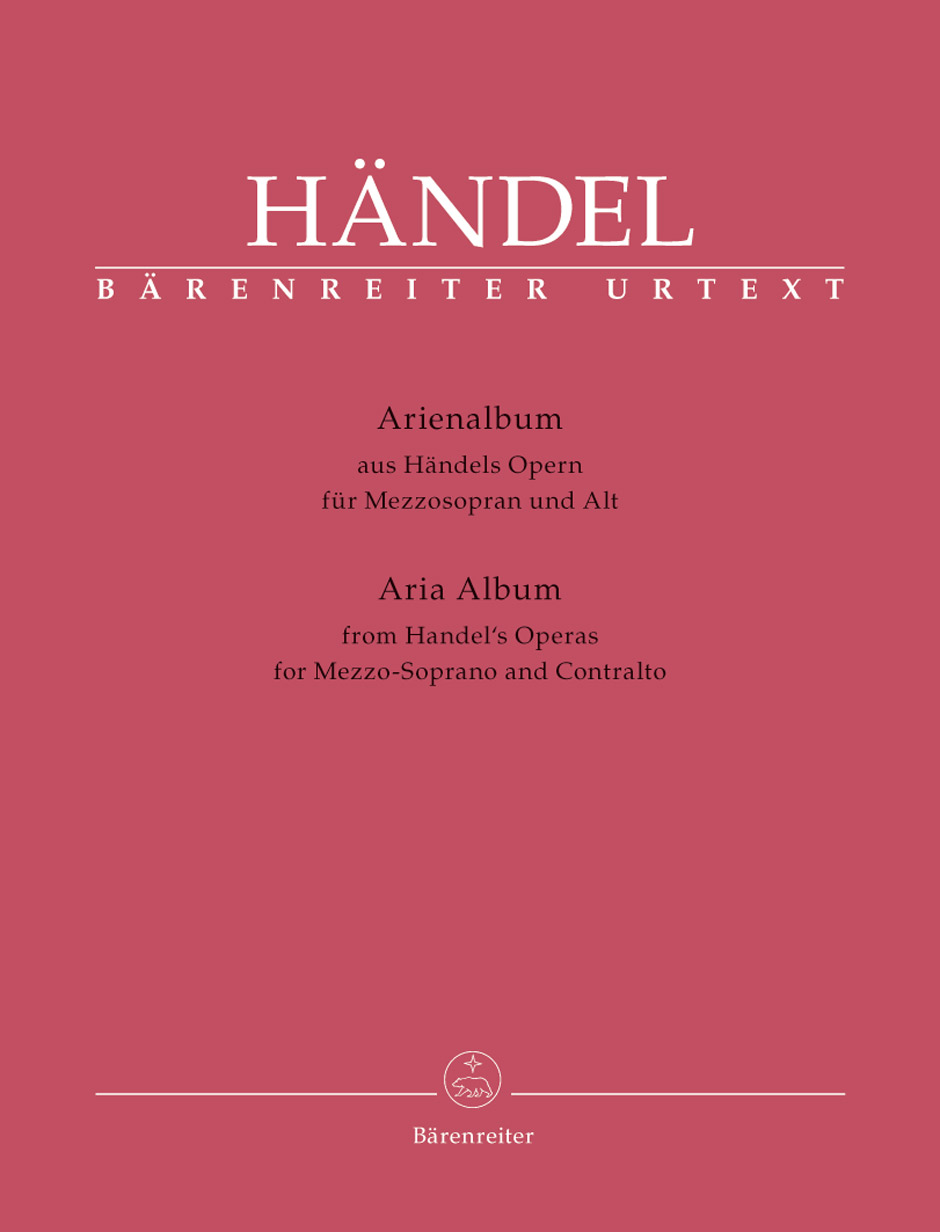 Anderes Coverbild Arienalbum aus Händels Opern für Mezzosopran und Alt