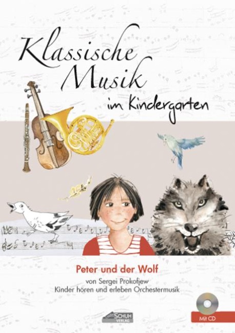Vorderes Coverbild Peter und der Wolf