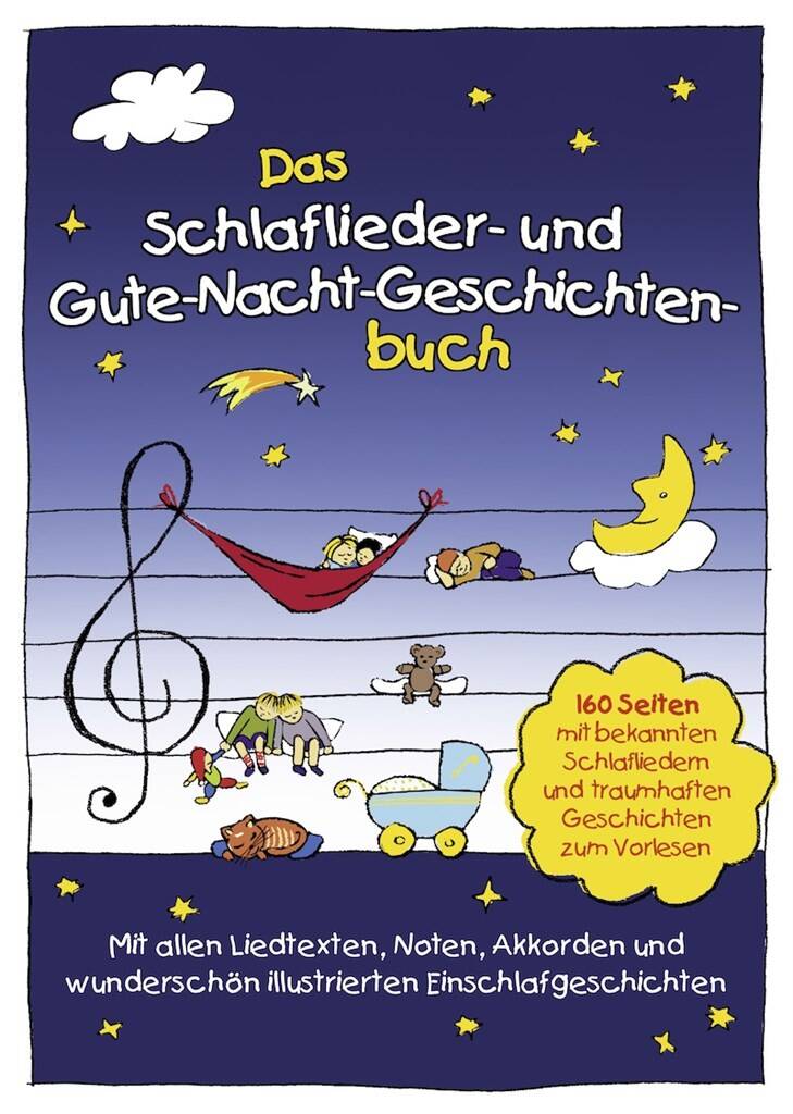 Vorderes Coverbild Das Schlaflieder- und Gute-Nacht-Geschichtenbuch