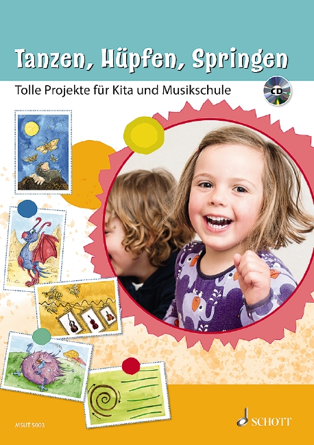 Vorderes Coverbild Tanzen, Hüpfen, Springen