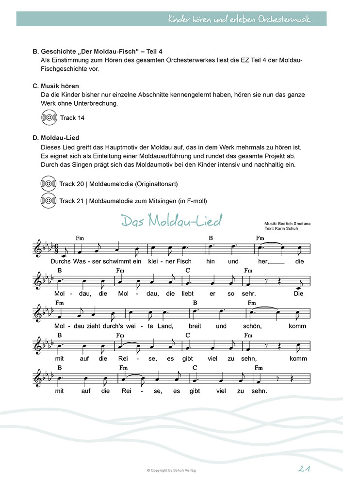 Anderes Coverbild Die Moldau - sinfonische Dichtung von Friedrich Smetana | Klassische Musik im Kindergarten