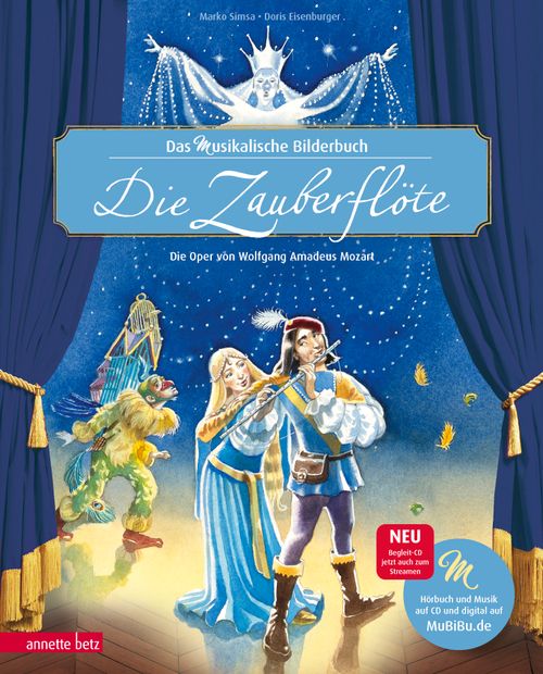 Vorderes Coverbild Die Zauberflöte von Wolfgang Amadeus Mozart