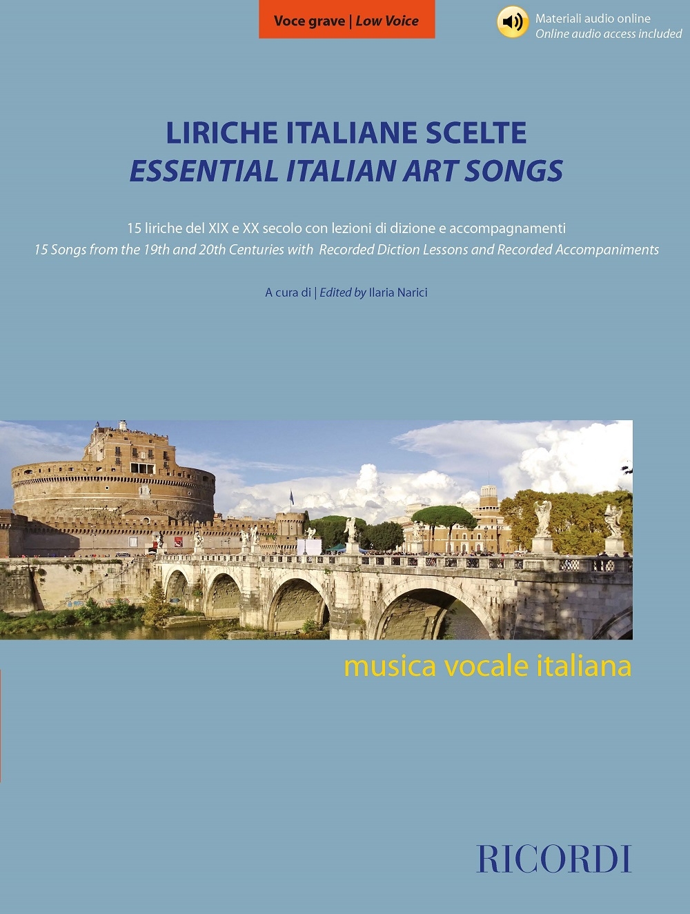 Vorderes Coverbild Liriche italiane scelte - Voce grave