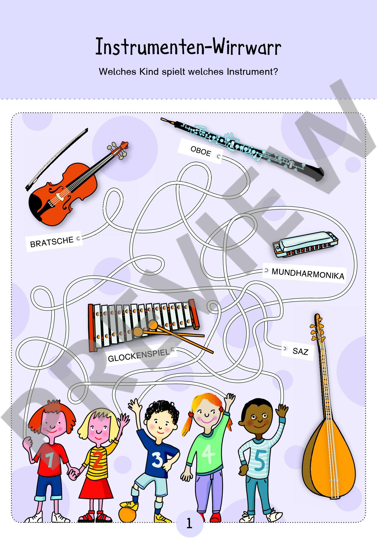 Anderes Coverbild Mein Instrumenten-Rätselblock