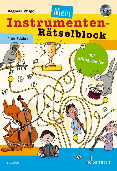 Vorderes Coverbild Mein Instrumenten-Rätselblock