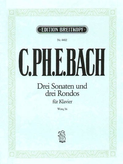 Anderes Coverbild Die 6 Sammlungen, Heft 2: Claviersonaten nebst einigen Rondos für das Forte-Piano Wq 56/1-6 (H. 260, 246, 261, 269, 262, 270)