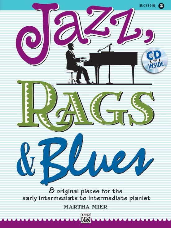 Vorderes Coverbild Jazz, Rags & Blues, Book 2