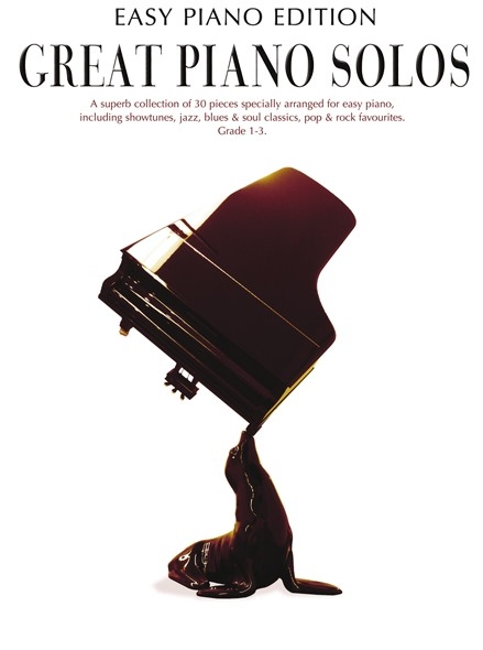 Vorderes Coverbild Great Piano Solos - The Black Book Easy Piano Ed.