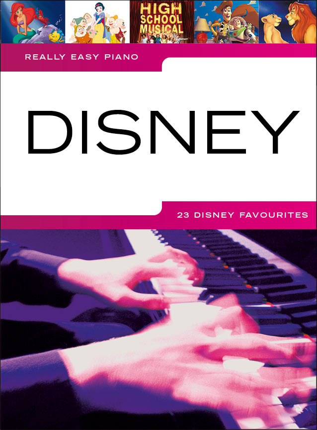 Vorderes Coverbild Really Easy Piano - Disney