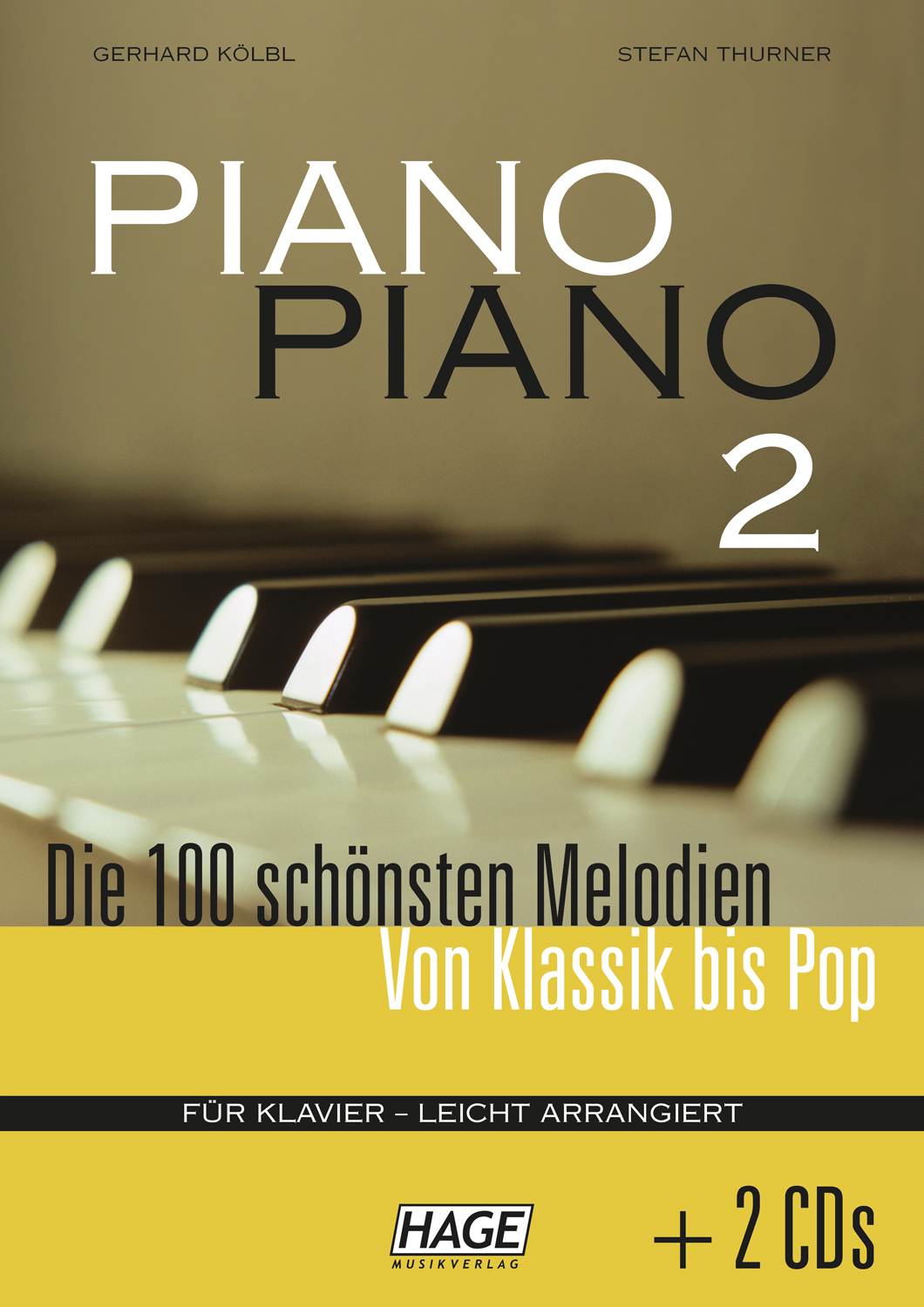 Vorderes Coverbild Piano Piano 2 - leicht (mit 2 CDs)