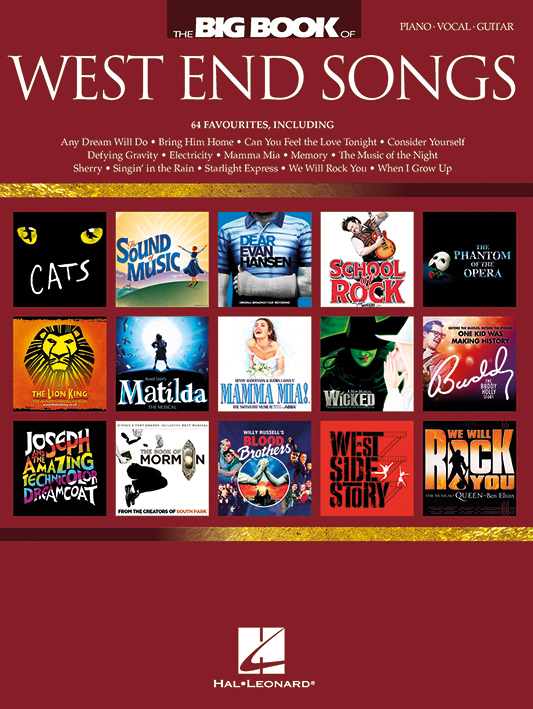 Vorderes Coverbild The Big Book of West End Songs