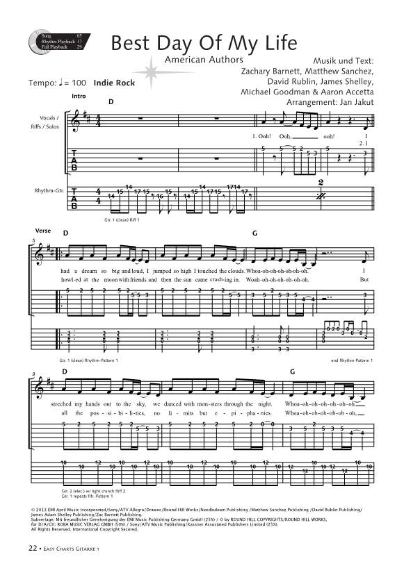 Anderes Coverbild Easy Charts Gitarre