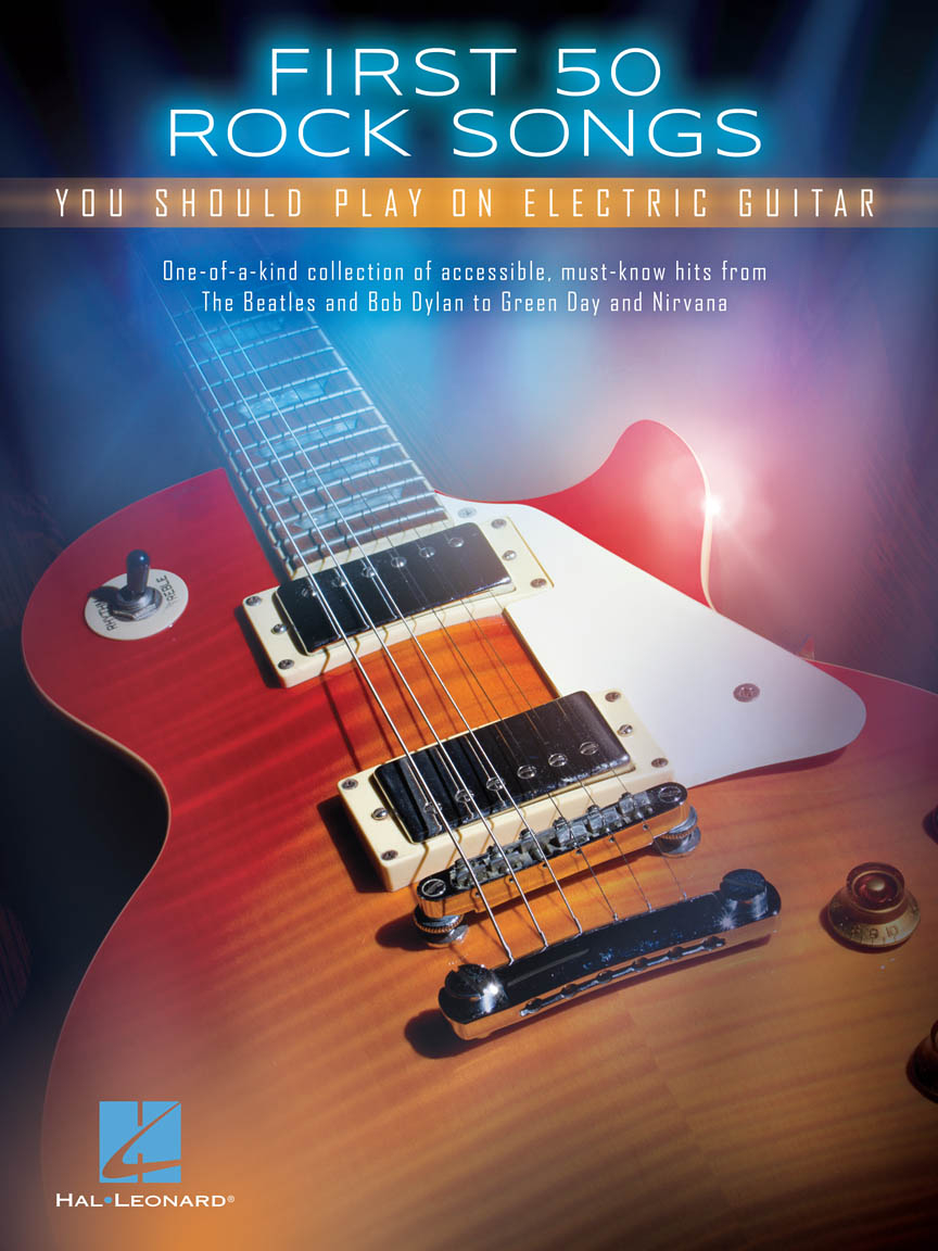 Vorderes Coverbild First 50 Rock Songs