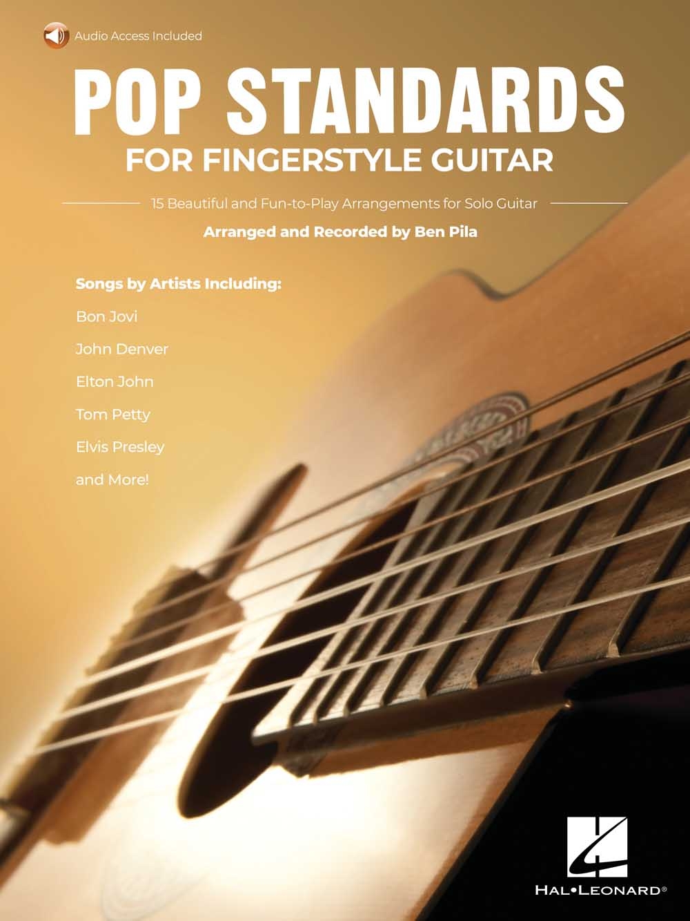 Vorderes Coverbild Pop Standards for Fingerstyle Guitar