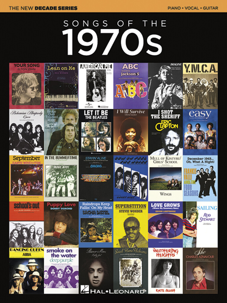 Vorderes Coverbild Songs of the 1970s