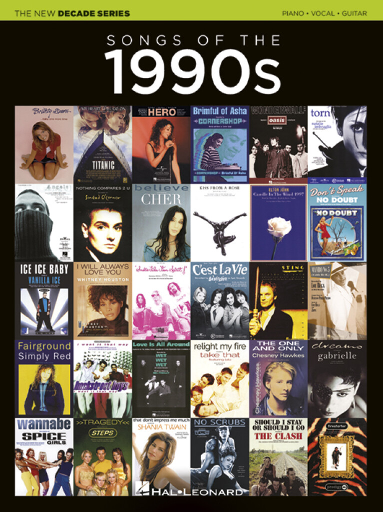 Vorderes Coverbild Songs of the 1990s