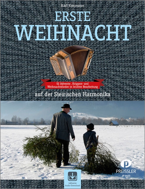 Vorderes Coverbild Erste Weihnacht auf der Steirischen Harmonika