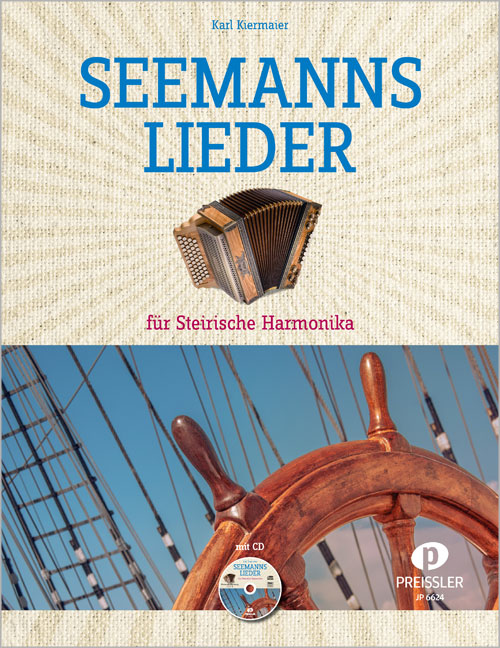 Vorderes Coverbild Seemannslieder für Steirische Harmonika