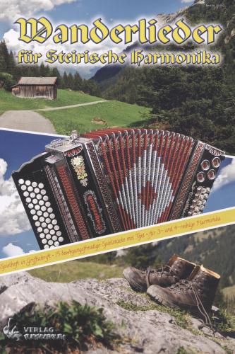 Vorderes Coverbild Wanderlieder für Steirische Harmonika