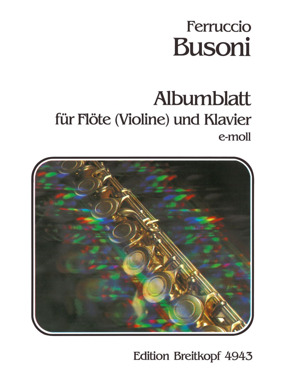 Vorderes Coverbild Albumblatt