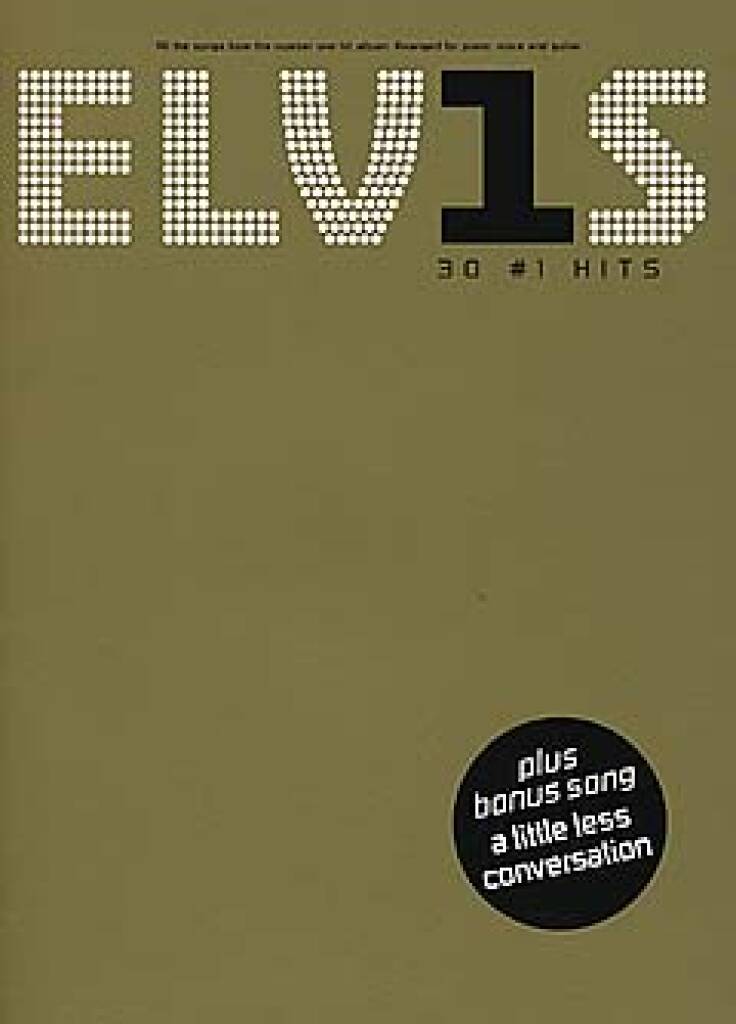 Vorderes Coverbild Elvis: 30 #1 Hits