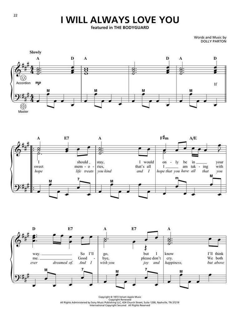 Anderes Coverbild Movie Songs for Accordion