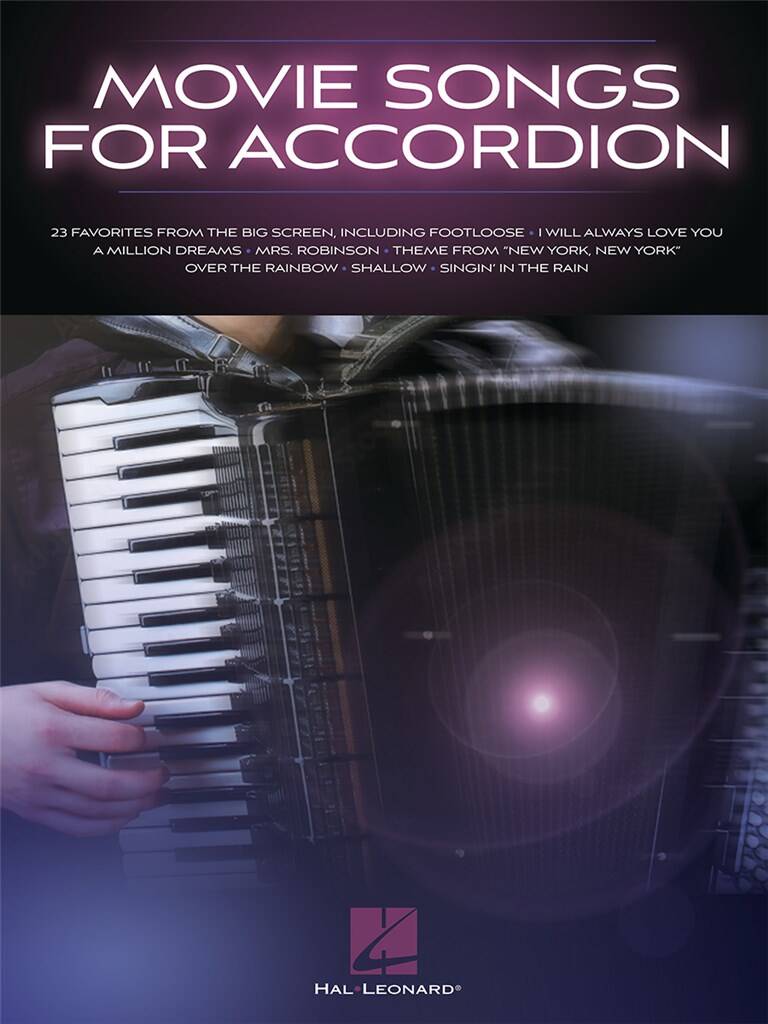 Vorderes Coverbild Movie Songs for Accordion