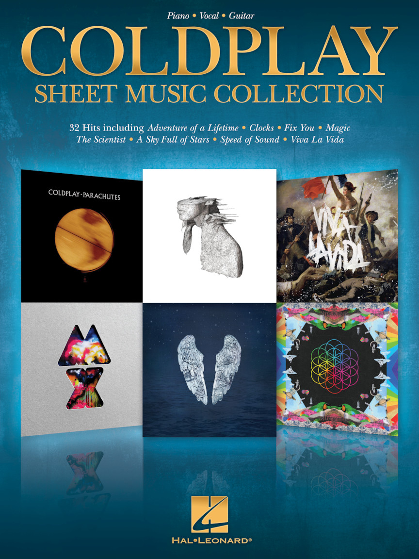 Vorderes Coverbild Coldplay Sheet Music Collection