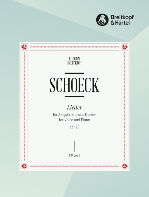 Anderes Coverbild Lieder op. 20