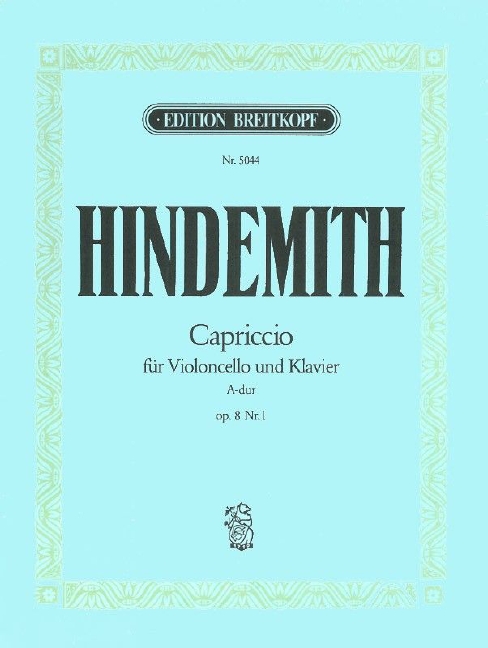 Anderes Coverbild Capriccio A-dur op. 8/1