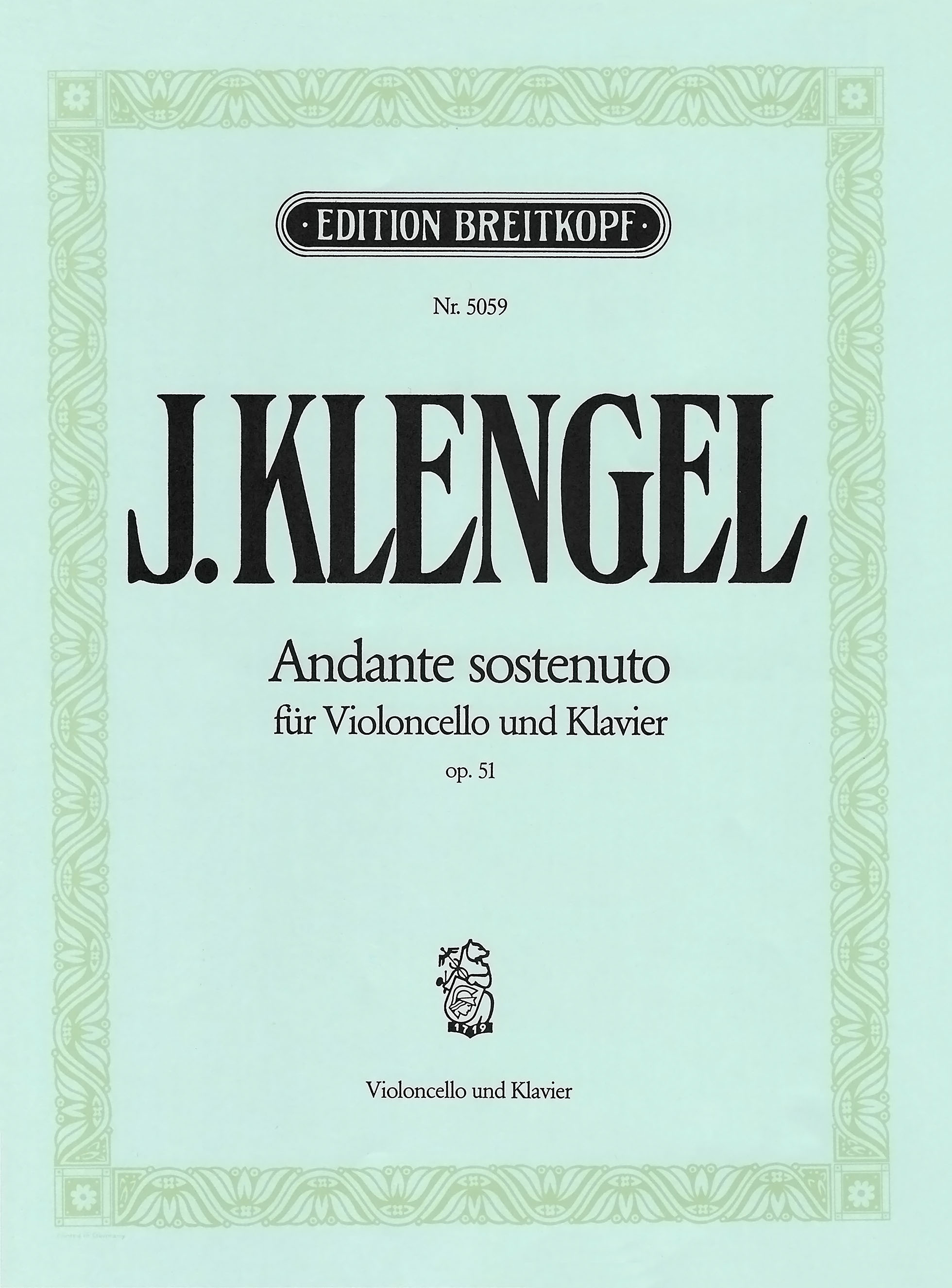 Anderes Coverbild Andante sostenuto op. 51