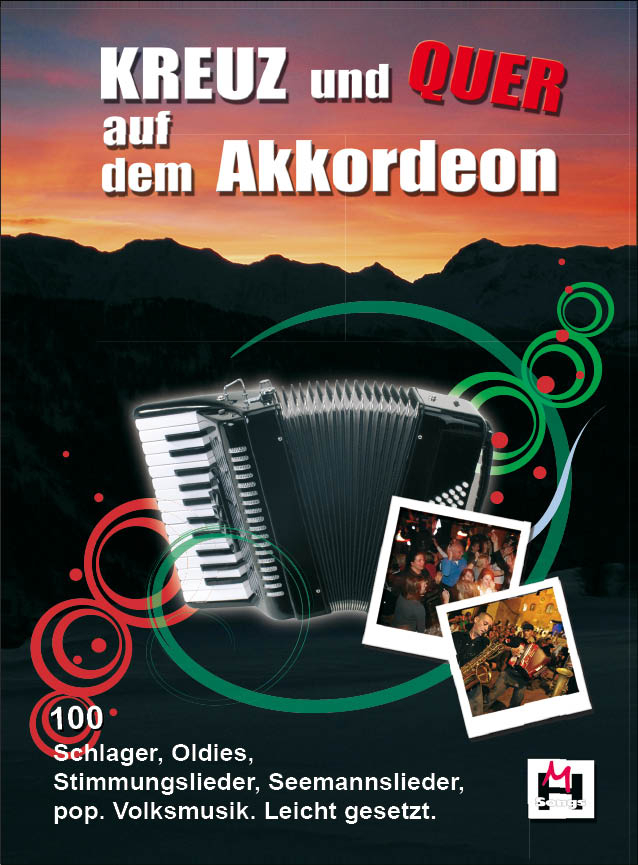 Vorderes Coverbild Kreuz und Quer auf dem Akkordeon Band 1: Akkordeon