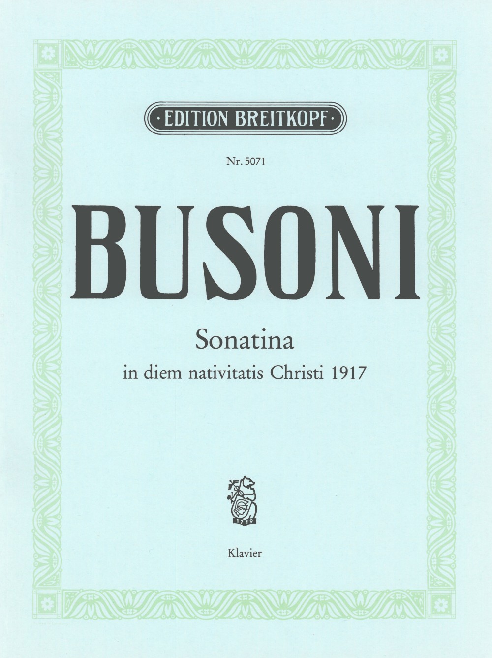 Anderes Coverbild Sonatina in diem nativitatis